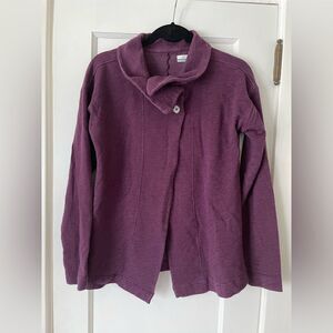 Columbia | Purple Two Button Cardigan Sweater | Size Medium